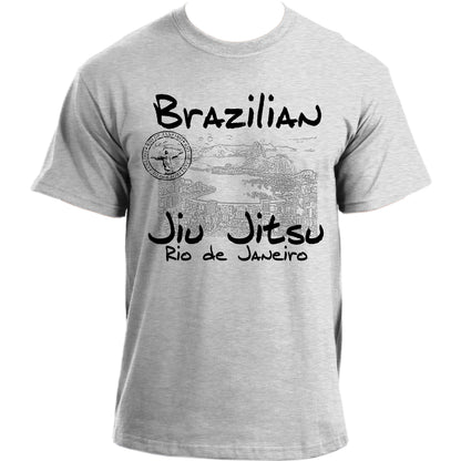Brazilian Jiu Jitsu Rio de Janeiro Corcovado MMA UFC BJJ T-shirt