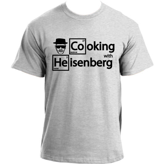 Heisenberg Cooking with Walter White Mr. White Breaking Bad inspired T-Shirt