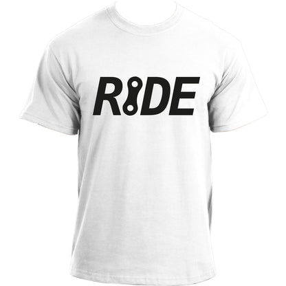 RIDE a bike - Bicycle tee Cycling sports top Cotton Short Sleeve T shirt