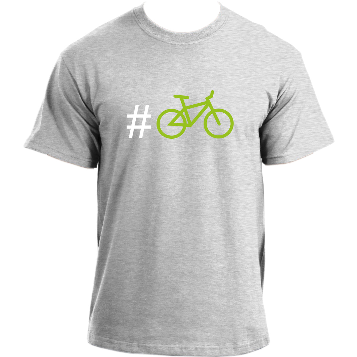 Hashtag bike - Bicycle tee Cycling sports top Cotton Short Sleeve T shirt