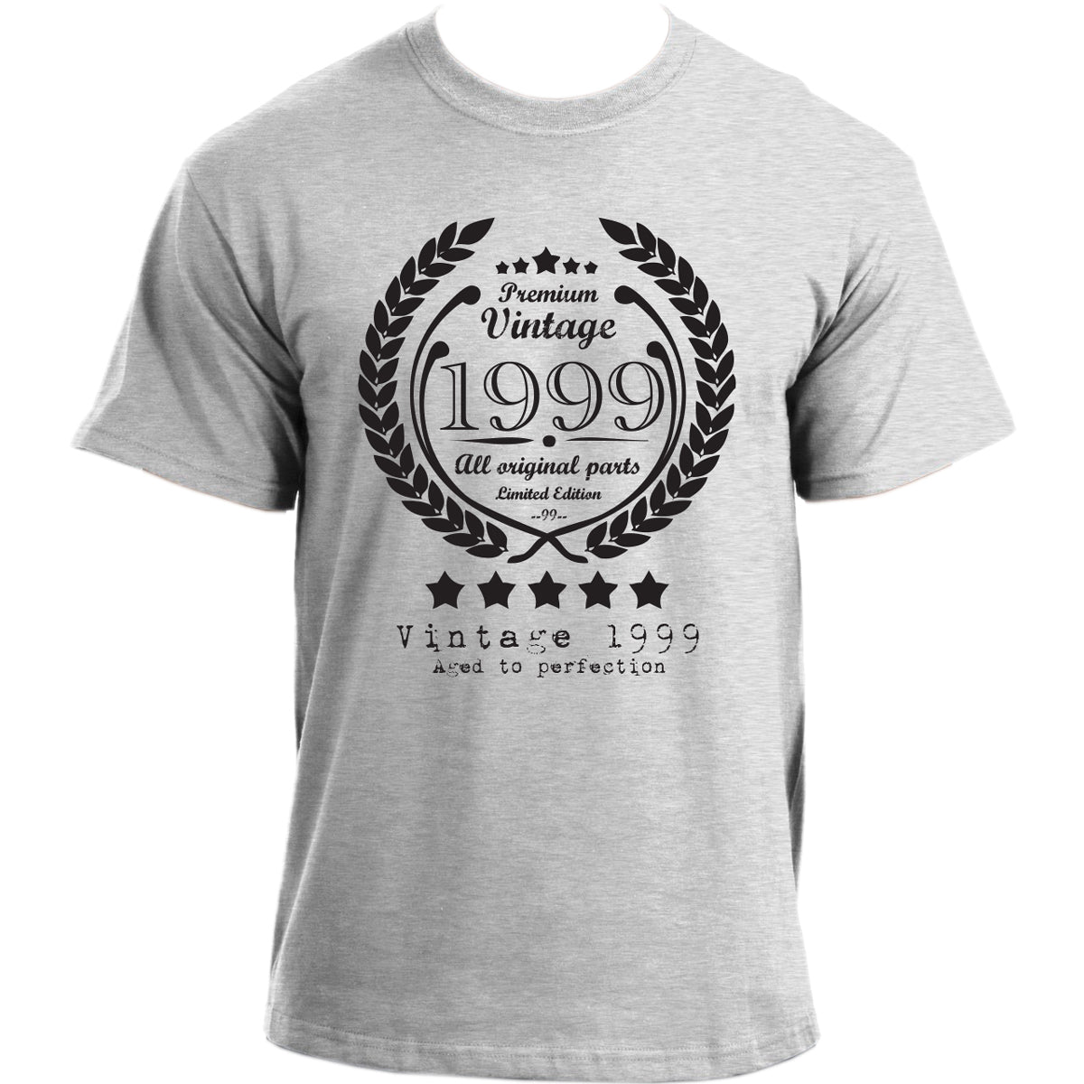 Premium Vintage 1999 Aged to Perfection Limited Edition Birthday Present Mens t-shirt