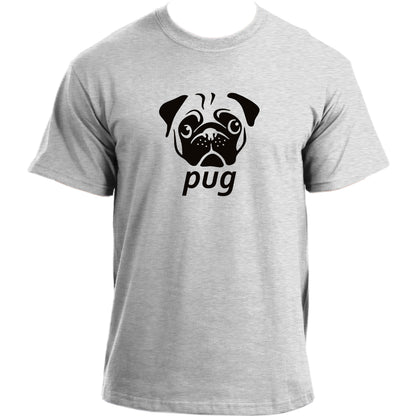 Pug T-Shirt I Novelty Cute Dog Pug Lover T Shirt For Men I Pug Dog Tshirt
