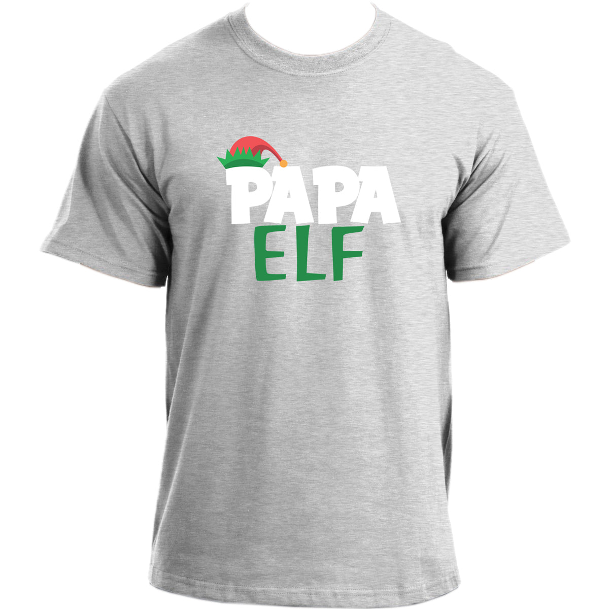 Papa Elf T-Shirt I Dad Elf Christmas T Shirt I Christmas Dinner Funny Daddy Elf Shirt
