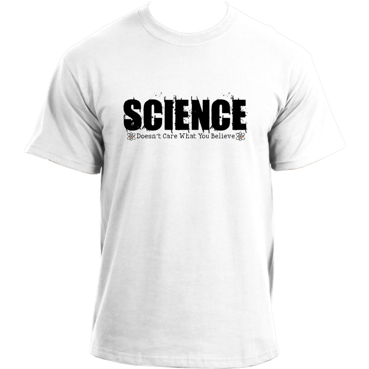 Science Doesn't Care What You Believe T Shirt I Nerd Geek Chemistry Math Physics T-Shirt