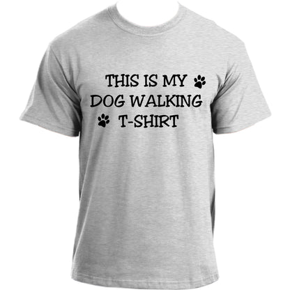 This Is My Dog Walking T-Shirt I Dog Owner TShirt I Dog Dad Funny T-shirts For Men