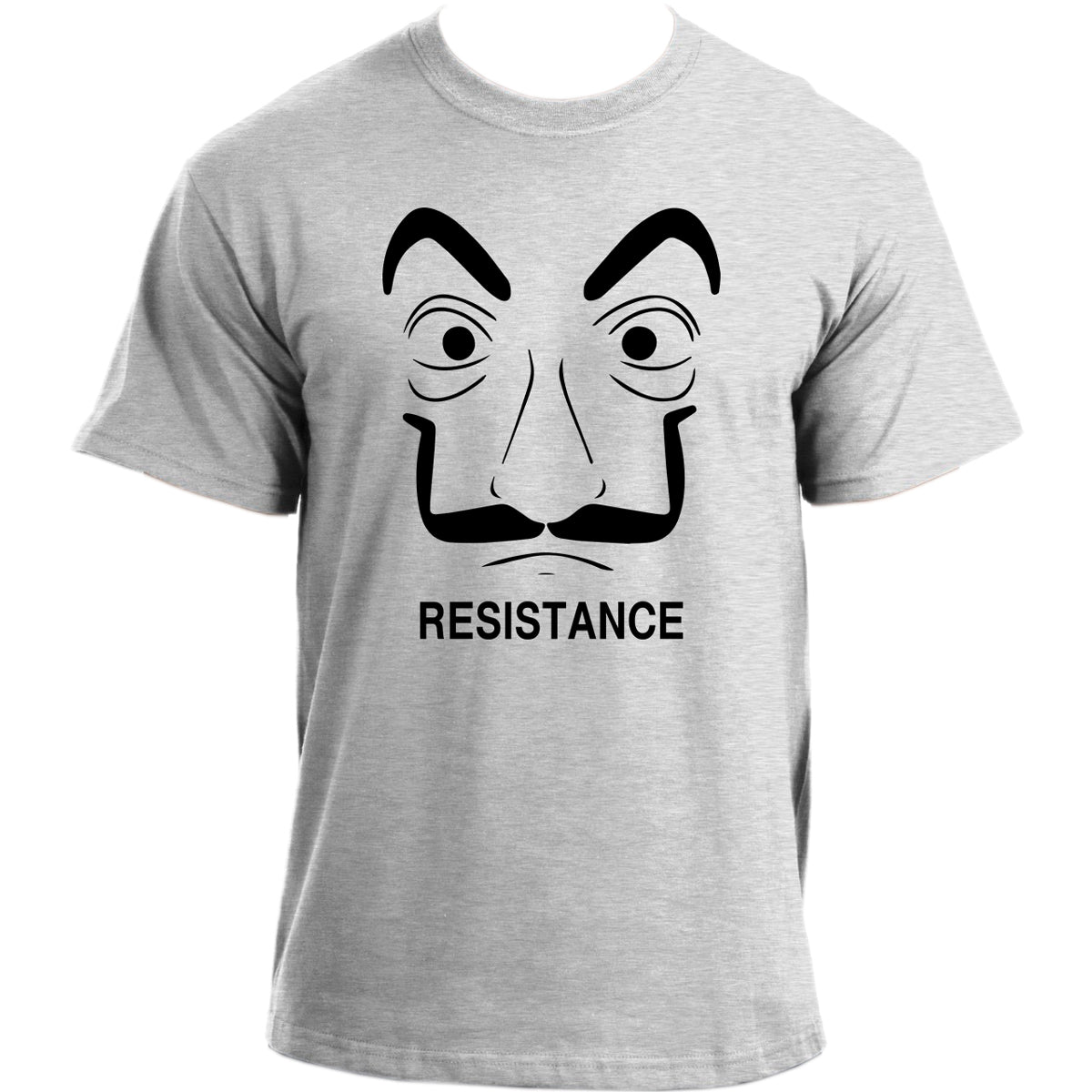 Resistance Protest Rebel Political T-Shirt I Anti-Government Protest Dali Mask Tshirt